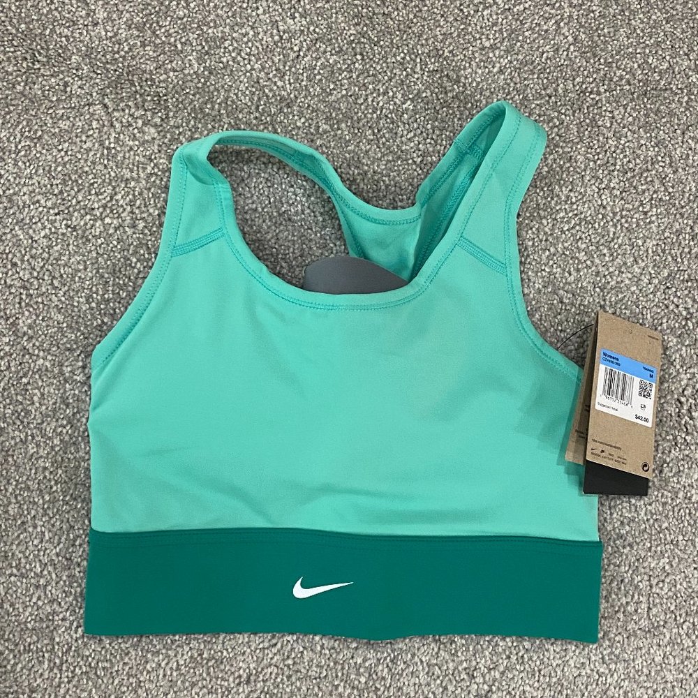 Nike Swoosh Medium Support Longline Sports Bra